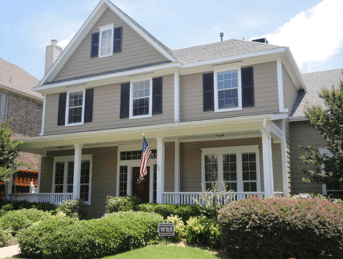 Beatiful classic American home in Lake Highlands that we painted.