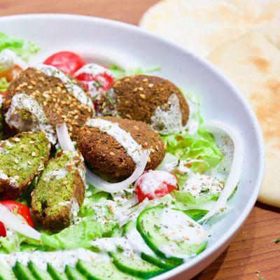 Delicious Falafels made with fresh ingredients