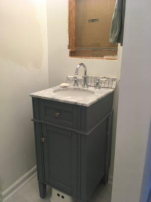 Finished Sink