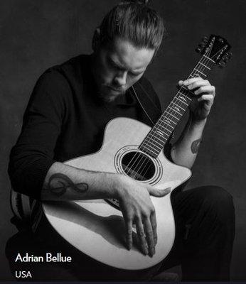 Local artist Adrian Bellue plays FURCH guitars. We love them and sell them!