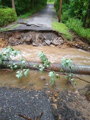 The nightmare!! After the horrific storm .