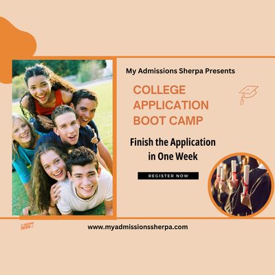 College Application Boot Camp