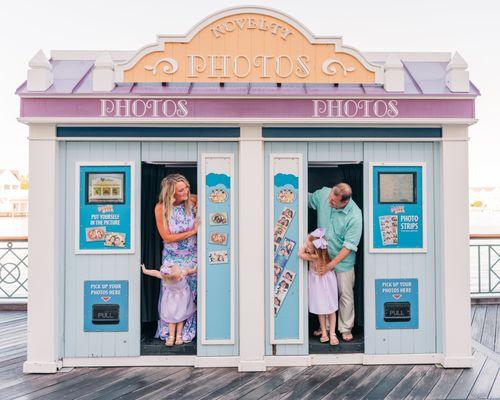 Family shoot at Disney World