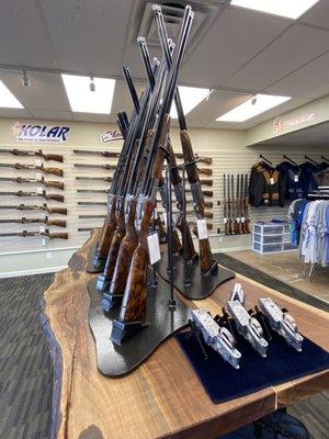 We offer high end competition shotgun brands from Kolar, Zoli and more!