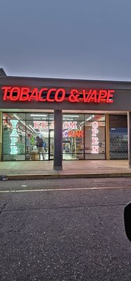 Front of Tobacco & Vape