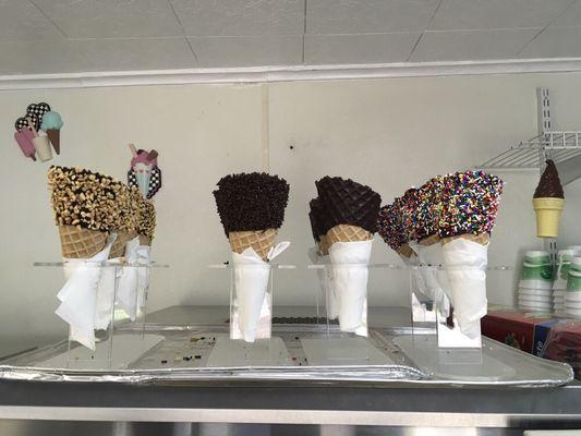 Dipped Waffle Cones