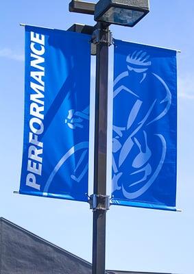 Performance Bike Pole Banners