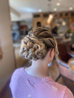 Bridal updos