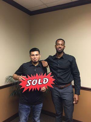 Sold Bryan his phone ! He was a first time home buyer and really enjoyed the process.