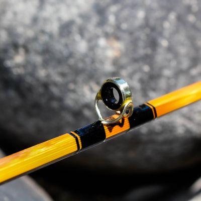 Natural Stone Agate Bamboo Fly Rod