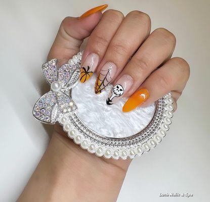 Halloween nails art