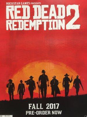 12/7/16. Wednesday afternoon. Red Dead 2. Out Fall, 2017!