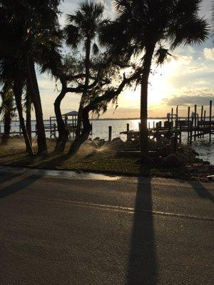 Riverfront install on South Merritt Island