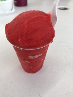 Small cherry water ice