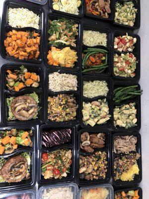 Assorted Meals based on diet plans and health needs.