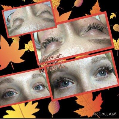 Classic Mink Lashes Extension by Anh Vu-Master Lashes Artist with 13+ years experience.