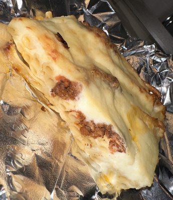 Delicious pastitsio (Greek lasagna)