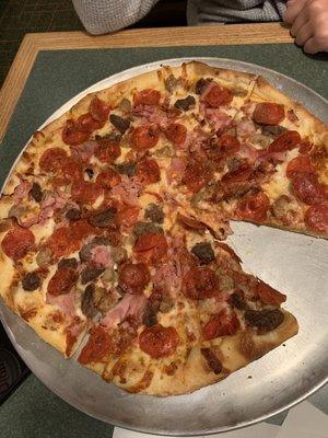 The Carnivore Pizza