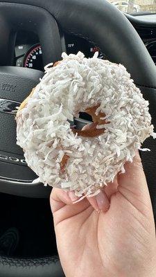 Glazed Coconut Donut