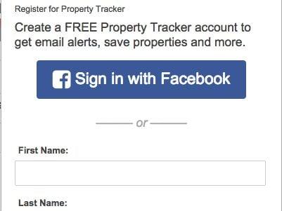 Property Tracker of available Real Estate