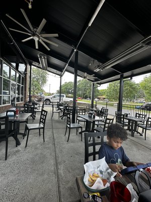 Outdoor covered patio