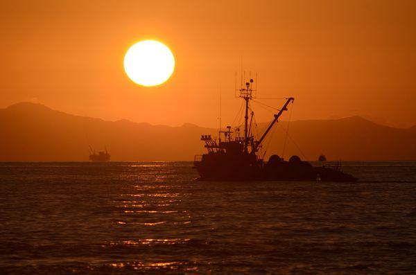 Sunset in Ventura.