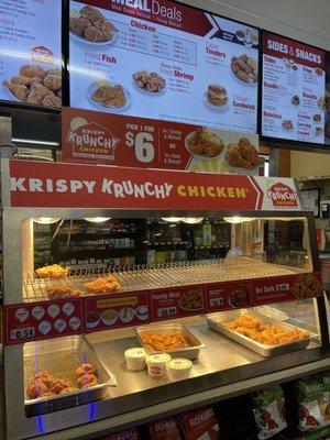 Krispy Krunchy Chicken Deal for $6 ~ yes, chicken at a gas station... and it is scrumptious!