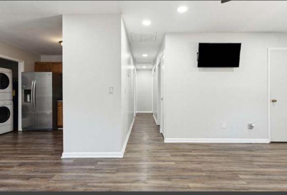 Flooring, electrical and painting