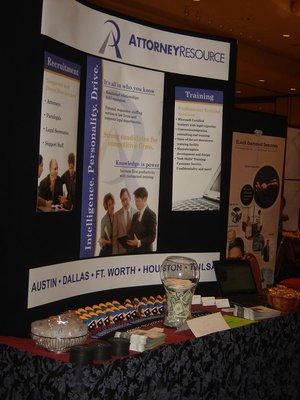 Attorney Resource Display at ALA National Event