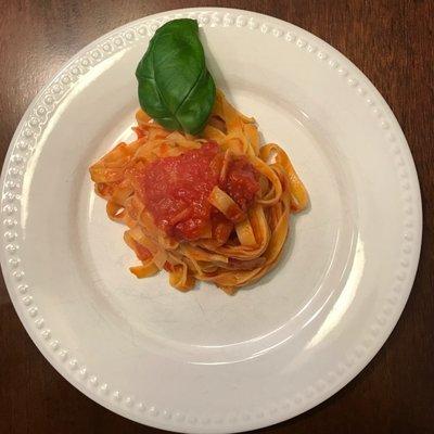 Tagliatelle al pomodoro