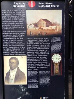 History of the church.