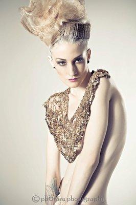 Sculpted fantasy. The artistic side to hairdressing