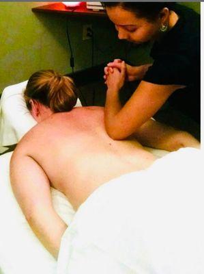 Massage Therapy for pain and stress relief.