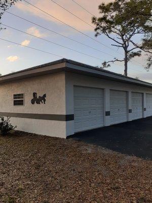 White with dark gray trim. The customers are very happy.