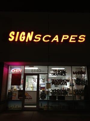 Open now to solve your signage challenges.