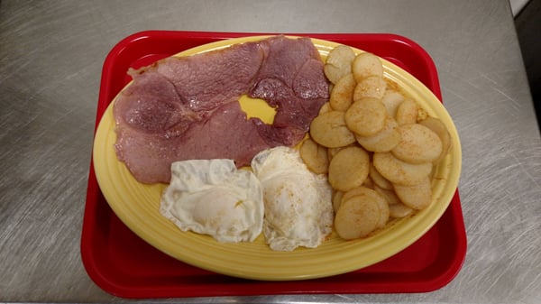 Deluxe ham platter at kinlaws welcome grill