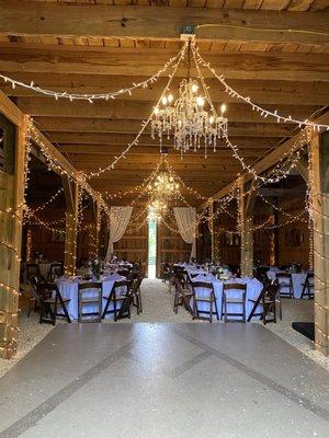 The barn/reception.