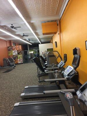 Cardio area.