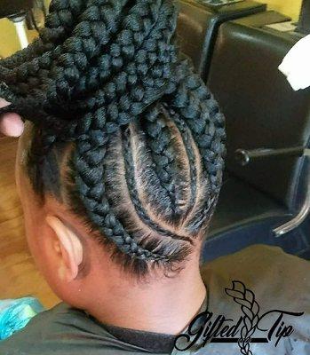 Gifted Tip Braids and Styles