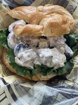 Chicken salad croissant