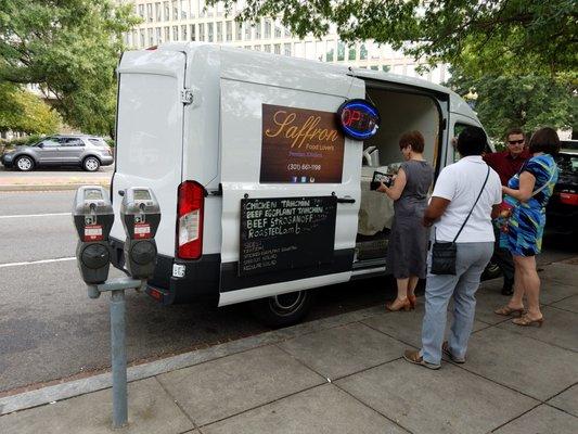 Saffron Food Lovers Food truck