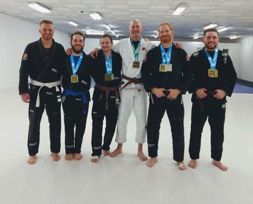 Team Leviathan did well at the IBJJF