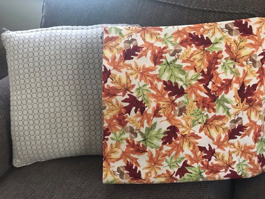 Fall pillow covers