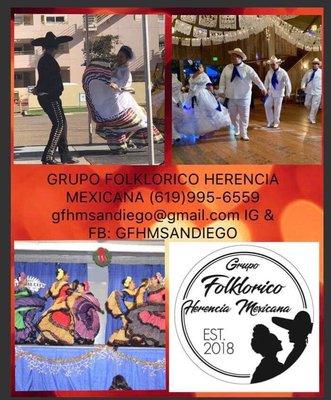 Resident Dance Group Grupo Folklorico Herencia Mexicana