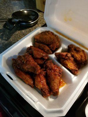 12 wings