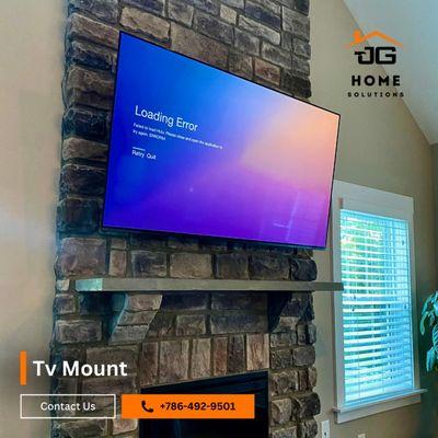 Tv mounting