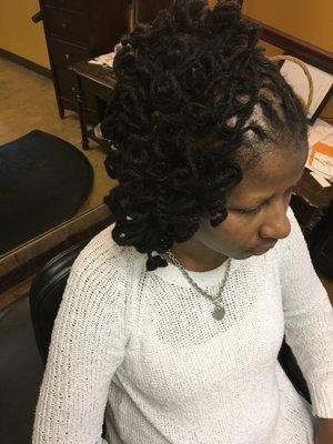 Loc Curls