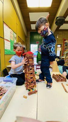 Building towers