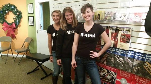 DBM family: Marcelle Gauvin, Kelsey Jacobsen, Kimber-lee Jacobsen