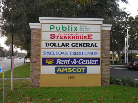 Dunlawton Square Shopping Center in Port Orange, Florida.